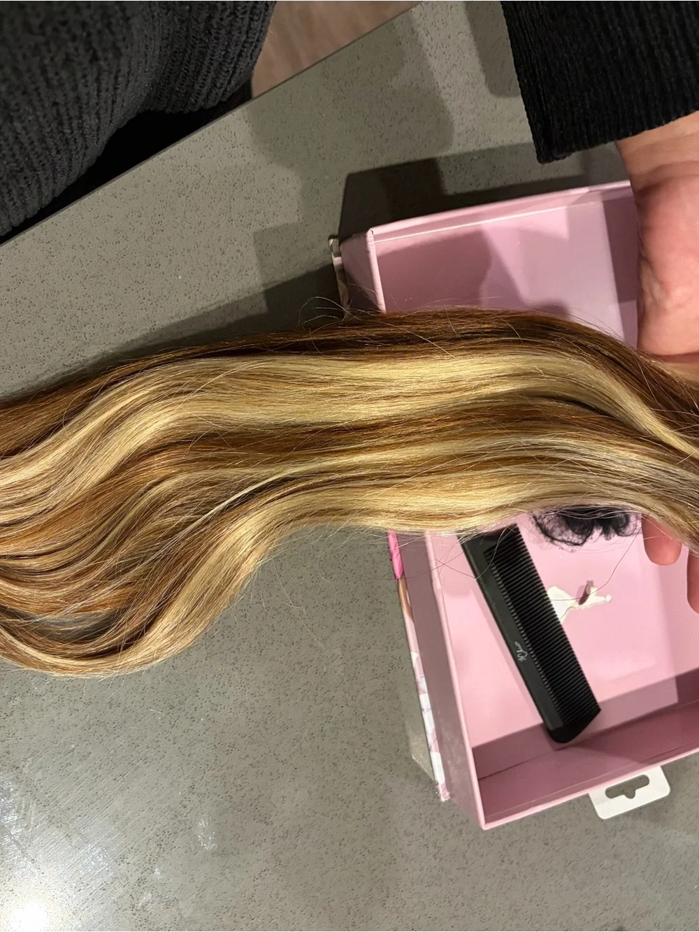 chic Remy Perfect Blend Halo Clip-Ins - Blonde